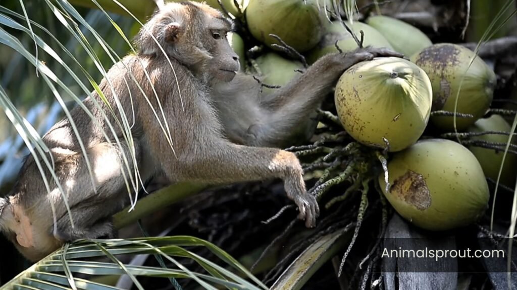 what animals eat coconuts
