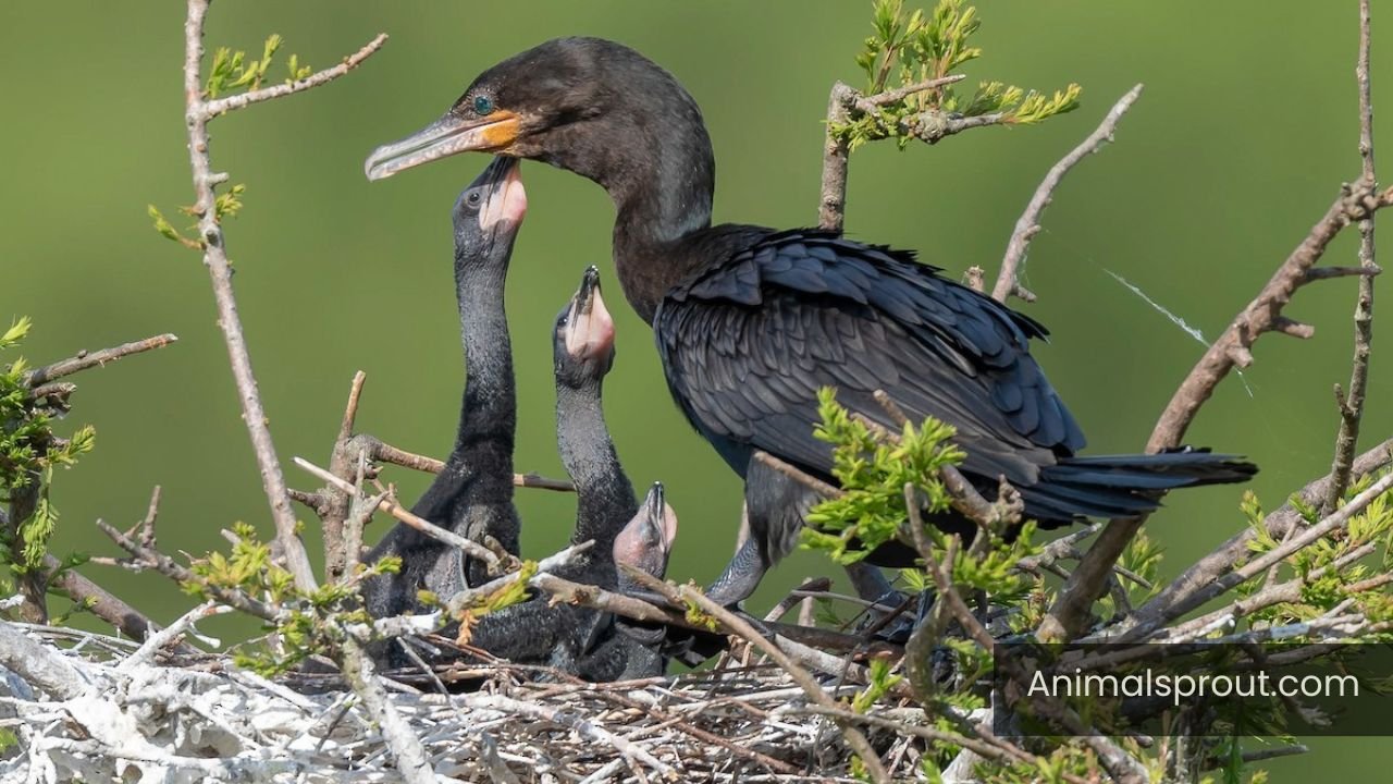 cormorants in Michigan