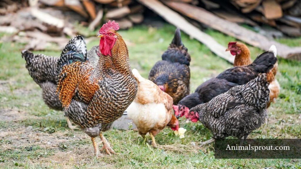 animals eating pomegranate